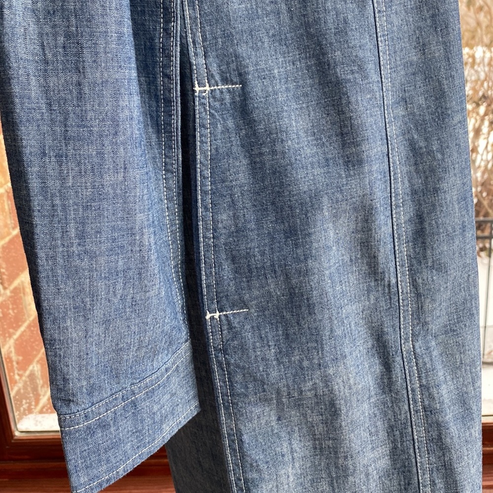 Duluth Trading Co Chambray Dress - Picture 5 of 10